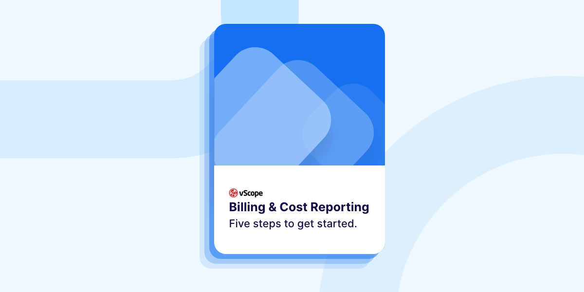 IT Cost Reporting in vScope